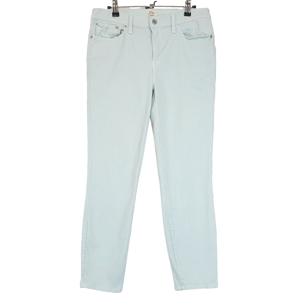J Crew Lookout High Rise Skinny Jeans Women 30 Stretch Light Blue Denim Pants